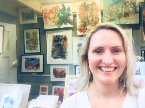 Kate O'Brien Art Spring Fair at Home